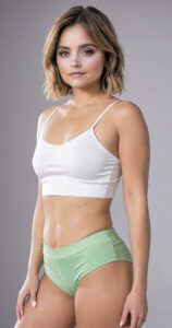 Jenna Coleman sexy uncensored boobs tits naked nude